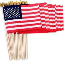 American USA Flag - 4x6 Inch 12 Pack - £20.08 GBP