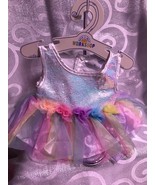 Build a Bear Tulle Pastel Rainbow Flowers LIGHT UP Sequin Magical Fairy ... - £31.65 GBP