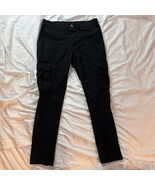 Rebel Minds Men&#39;s W34-L32 Black Cargo Denim Pants - €16,30 EUR