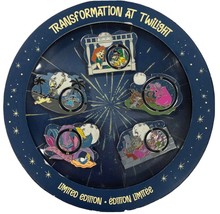 Disney Parks Pin Transformation At Twilight Spin Limited Edition 2000 5 Set 2022 - £60.49 GBP