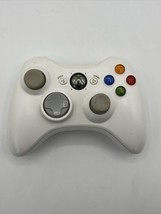 Microsoft Xbox 360 White Wireless Controller Genuine Original OEM - £13.89 GBP