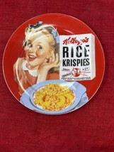 VINTAGE Kellogs Rice Krispies Girl Snap Crackle Pop Collectible 8&quot; Plate... - $14.84