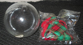 Princess House 417 Crystal Christmas Ornament Handblown Made in USA  NIB - $11.45