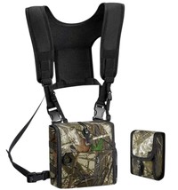 Bino Chest Binocular Harness Combo Bag Rangefinder Pouch Hunting Case Ca... - $28.40