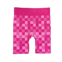 No Boundaries ~ Pink Check ~ Seamless Bike Shorts ~ Juniors&#39; Size Small ... - £11.82 GBP
