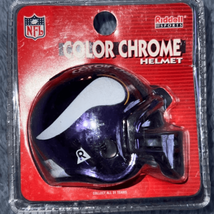 Minnesota Vikings NFL Riddell Color Chrome Helmet - £13.03 GBP