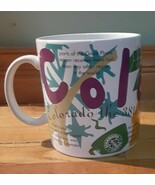 Starbucks States Of The Bean Colorado Mug 1997 - $32.09 CAD