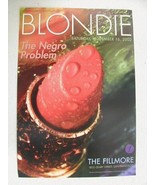 Blondie HandBill Poster The Negro Problem The Fillmore - $839.44 MXN