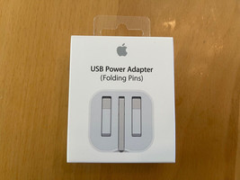 Apple Usb Power Adapter (Folding Pins) MGMY3ZE/A - $19.79