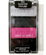 Wet n Wild Color Icon Eyeshadow Trio (336-Spoiled Brat) Sealed Gray Blac... - $11.00