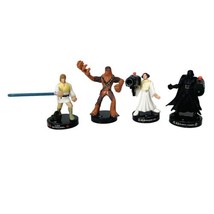 Star Wars AttackTix Series 3 Darth Vader Luke Skywalker Princess Leia Chewbacca - £18.96 GBP