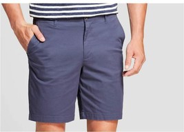 Goodfellow &amp; Co Men&#39;s 9&quot; Linden Flat Front Chino Shorts Sizes 38-40-42 New - £5.09 GBP