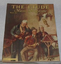 Presser&#39;s Etude Music Magazine March 1934 The False Note Kern - £6.15 GBP