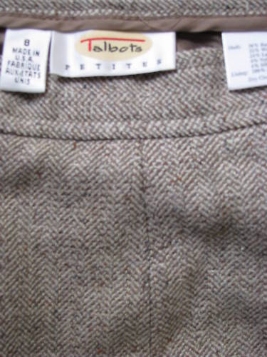 Talbot's Petites Lambswool Silk Pants Womens 8P PERFECT - £18.07 GBP
