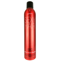 Sexy Hair Big Spray &amp; Play Harder Firm Volumizing Hairspray 10oz 300ml - £16.66 GBP