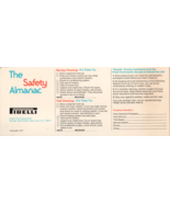 Pirelli The Safety Almanac The Thinking Mans Guide To Tire Care 2A - £18.82 GBP