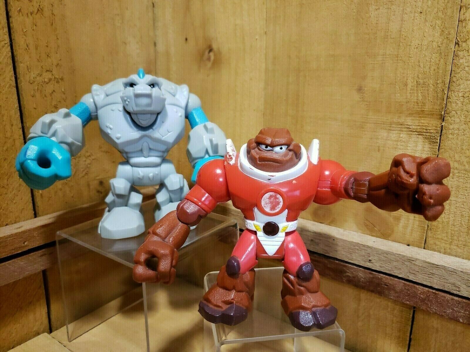 2006 Mattel PLANET HEROES Tiny The Asteroid Rock &amp; Digger #4 Action Figu... - $16.62