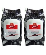 3 x Yes To Tomatoes Clear Skin Detoxifying Charcoal Facial Wipes 30-ct/Pk - €42,83 EUR