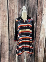 Vintage Collection serape top in Black - $86.00