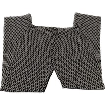 Express Women&#39;s Columnist Pants Black/white geometric Pattern 4 Regular ... - $14.85