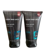 (2) Every Man Jack Face Scrub and pre-shave Natural Menthol 5 fl oz Tube... - $686.07 MXN
