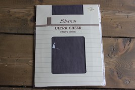 Vintage NWT Sharon Ultra Sheer P/M 100-140lbs Pantyhose Grey - £4.73 GBP