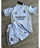 Real Madrid 2025-26 Home Kit/Jersey - KIDS //FREE SHIPPING - $84.00
