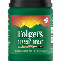 Folgers Classic Decaf Medium Roast Ground Coffee, 11.3 Ounces - £13.14 GBP