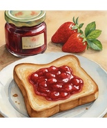 Digital Wall Art - Title: Toast with Jam - $6.32 CAD