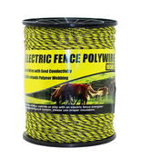 Upgraded Electric Fence Poly Wire 1650 Feet 500 Meters, 1/8&quot; Diameter Po... - £31.97 GBP