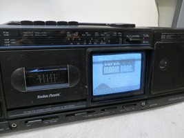 Radio Shack Portavision Television 16-119C Stereo Radio NO Sound AS-IS - £30.67 GBP