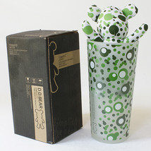 [Bubble Green] Stuffed Bear Glass Cup (6.3 inch height) - $10.99