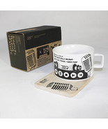 [Recording Studio] Espresso Cup Wood Coaster (2.5 inch height) - £7.91 GBP