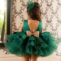 Baby Girls Children Toddler Sleeveless Princess Formal Prom Tutu Ball Gown_ - £15.23 GBP