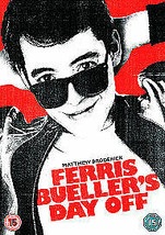 Ferris Bueller&#39;s Day Off DVD (2016) Matthew Broderick, Hughes (DIR) Cert 15 Pre- - £14.94 GBP