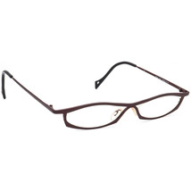 Theo Women&#39;s Eyeglasses Tom 10 Brown Modified Oval Metal Frame 50[]20 135 - £314.57 GBP