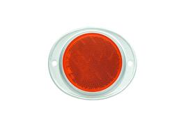 Uriah Products UL472000 3&quot; Round Amber Reflector in Aluminum Mount - €16,28 EUR