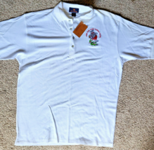 Univ of Georgia Junk Yard Dawg Fairway Brawl Antigua Vintage Golf Shirt Medium - £14.09 GBP