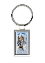 Sao Gabriel Arcanjo : Gift Keychain Católica Católico Anjo Angel Religiosa - £6.28 GBP