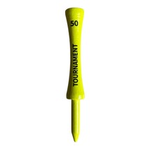 Bamboo Wood Graduated Castle Golf Tees. 50 mm , Lime Green Various Quant... - $118.70 MXN+