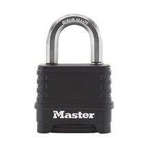 Master Lock Excell high security anti-rust outdoor padlock with combinat... - £40.94 GBP