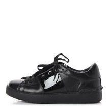 VALENTINO Calfskin Womens Rockstud Sneakers | Black | Size 11 (EU 41) - £197.38 GBP