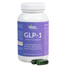 GLP-1 Weight Loss Fat Burner - 90 Capsules - Choline, Chromium, MCT, L-Carnit... - £19.74 GBP