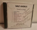 Walt Andrus - Love&#39;s a Song (CD, 1990, JMS Records) SIGNÉ JMS 10010 - £29.77 GBP