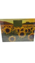 Sunflower Field Pink Sky 1000 pieces 19 x 26 Puzzle - £23.22 GBP