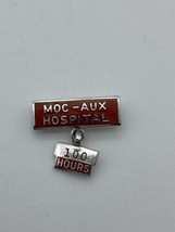 Vtg Vfw Order Of The Cootie MOC-AUX Hospital 100 Hours Service Pin Pinback Lapel - £7.46 GBP