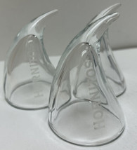 Hornitos Horn Shaped Shot Glass Barware Man Cave Set of 3 - £12.94 GBP