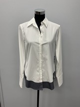 Jed tipped cotton shirt size M - $3,539.78 MXN