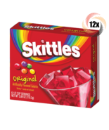 12x Packs Skittles Original Flavored Gelatin | 3.89oz | Fat Free | Fast ... - £32.40 GBP