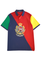 Polo Ralph Lauren Classic Fit Red Colorblock Newport Crest Polo Shirt, X... - £69.20 GBP